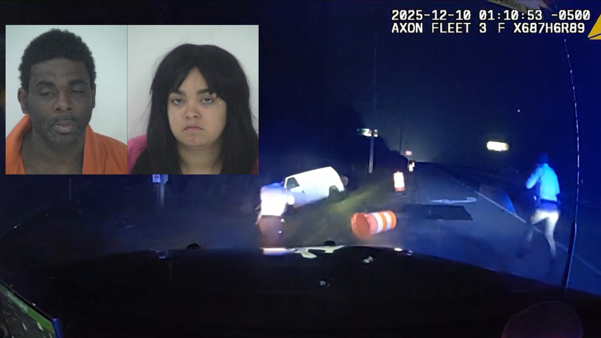 Video: Suspects lead deputies on multi-county chase