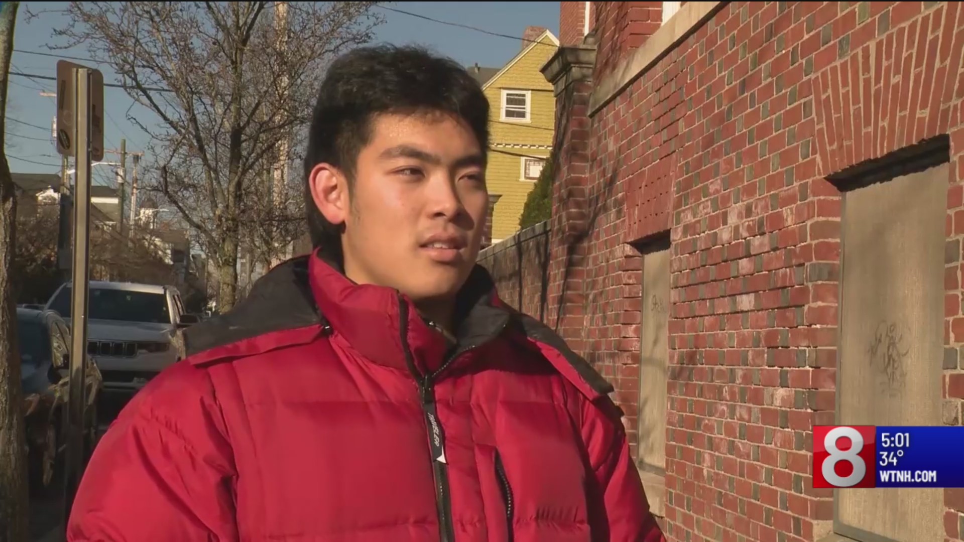 Brown University freshman from Connecticut returns to campus<br>