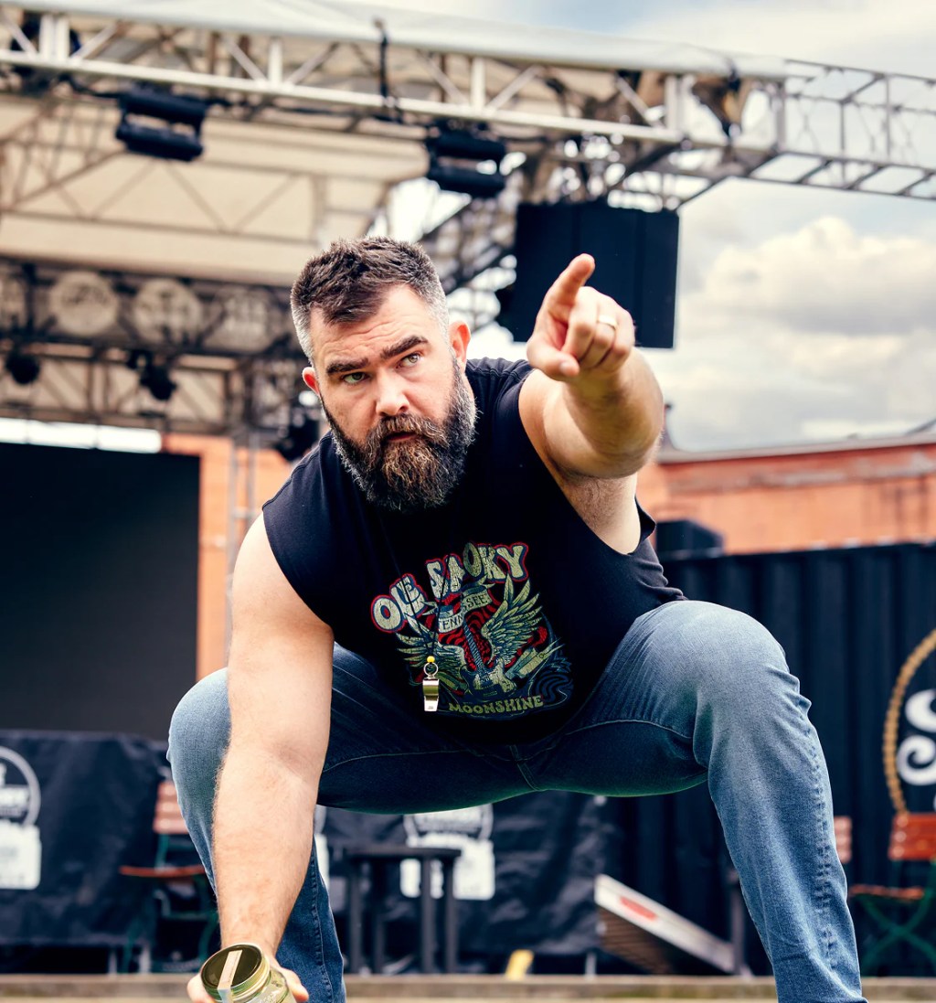 Jason Kelce recently partnered with Ole Smoky, a Tennessee-based distillery. Ole Smoky