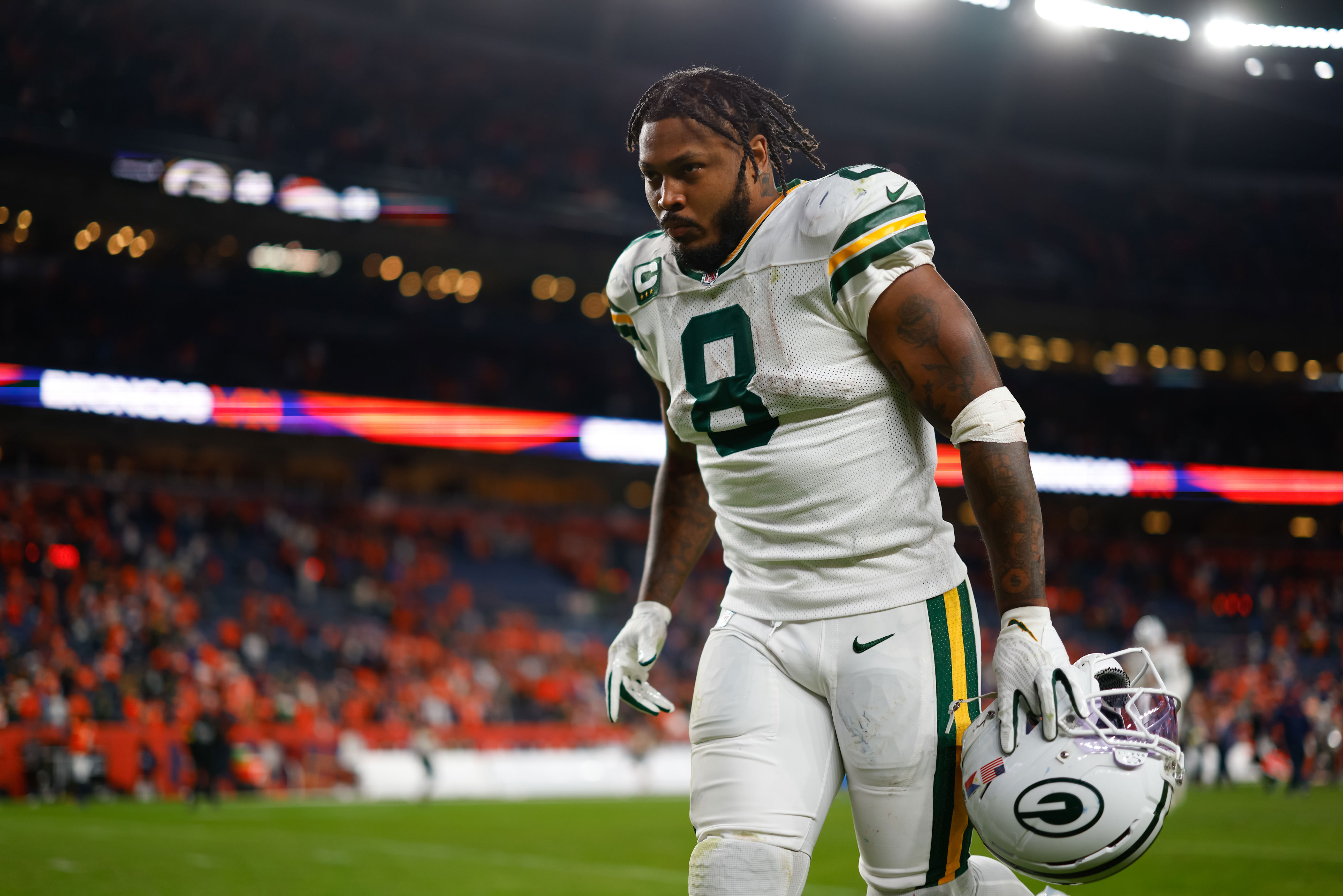 Packers-Bears injury report: Josh Jacobs was injured on Sunday<br>