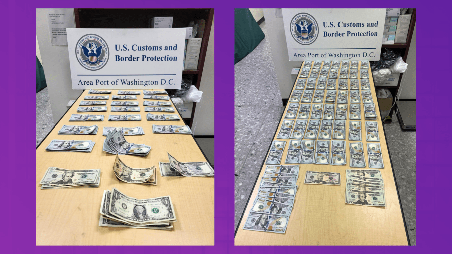 CBP seizes almost $190K in unreported currency at Dulles<br>