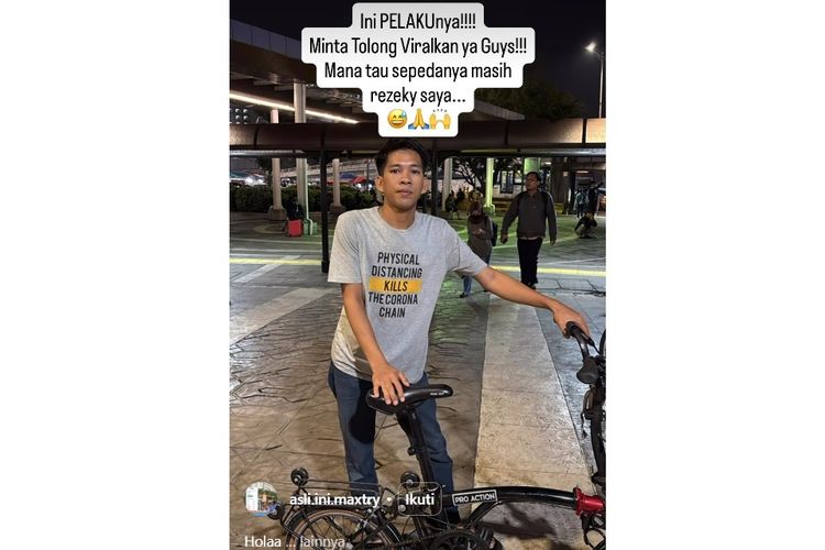 Pencuri Sepeda di Stasiun Tanah Abang Ditangkap
