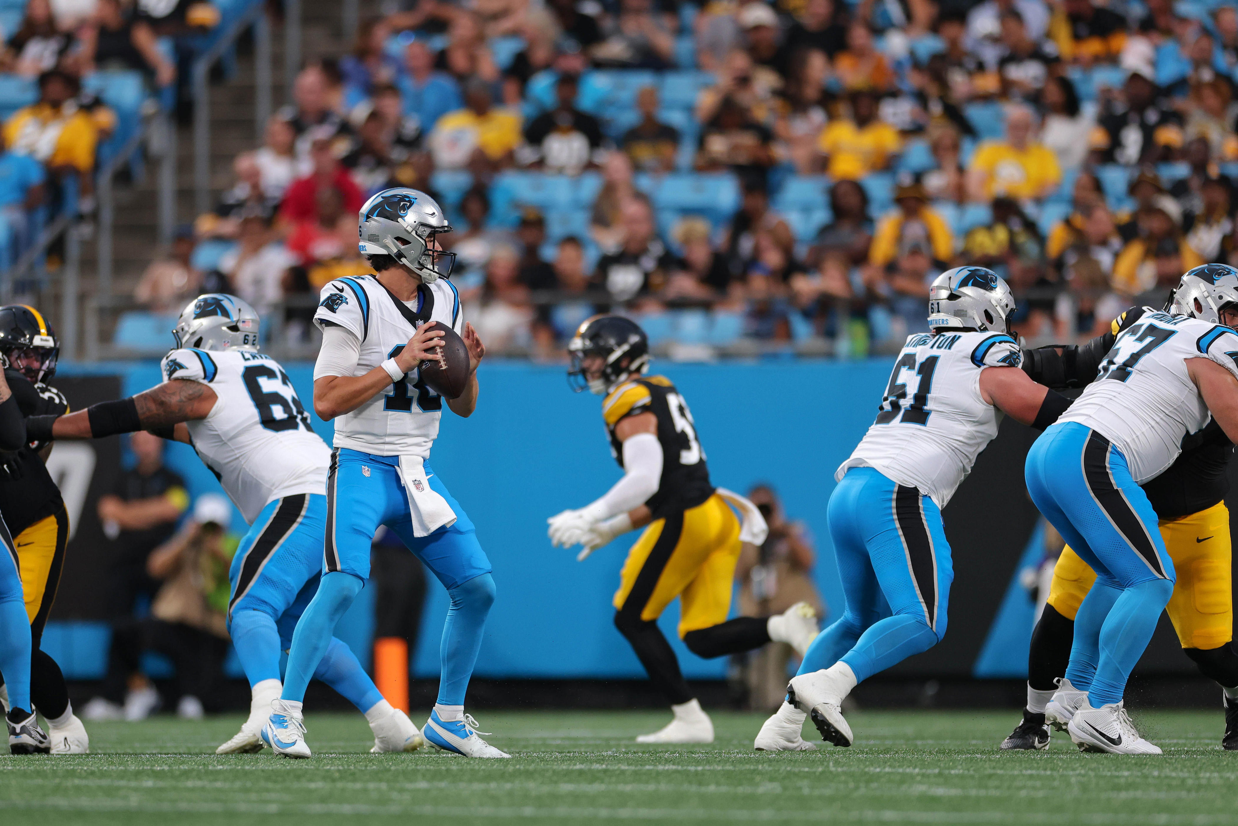 2 former Panthers QBs work out for Steelers on Tuesday