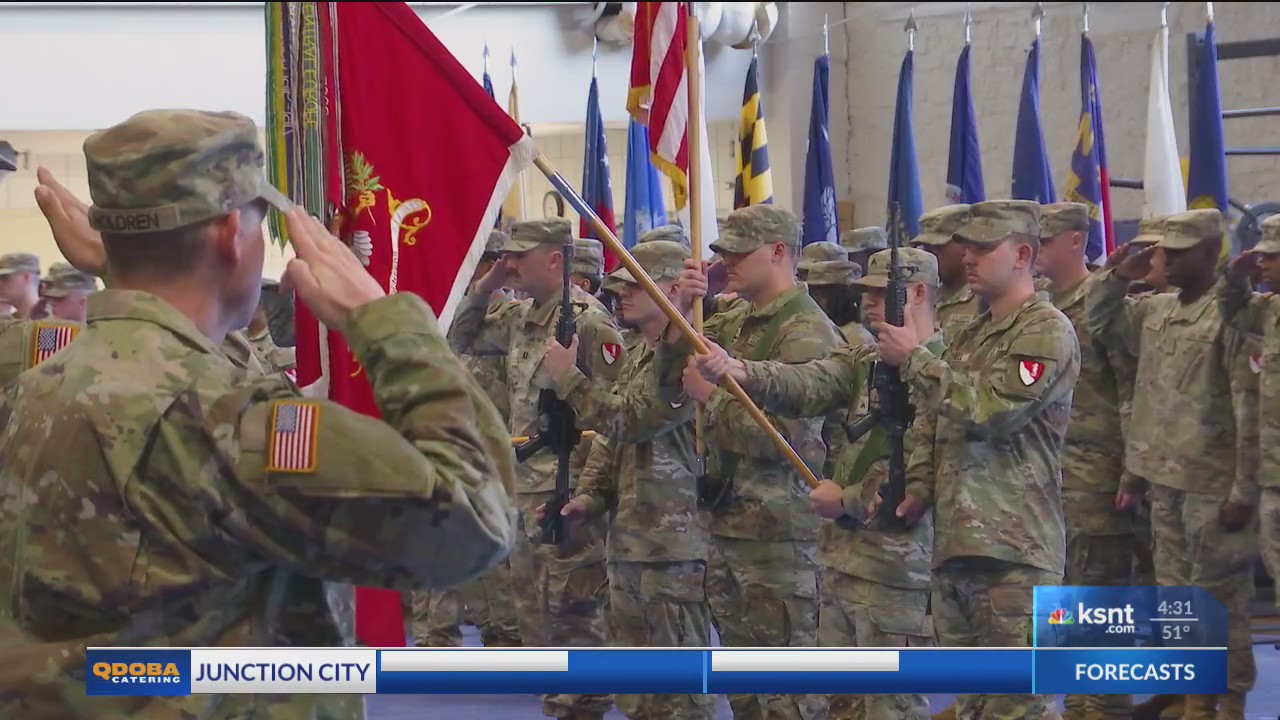 Fort Riley welcomes battalion with patching ceremony