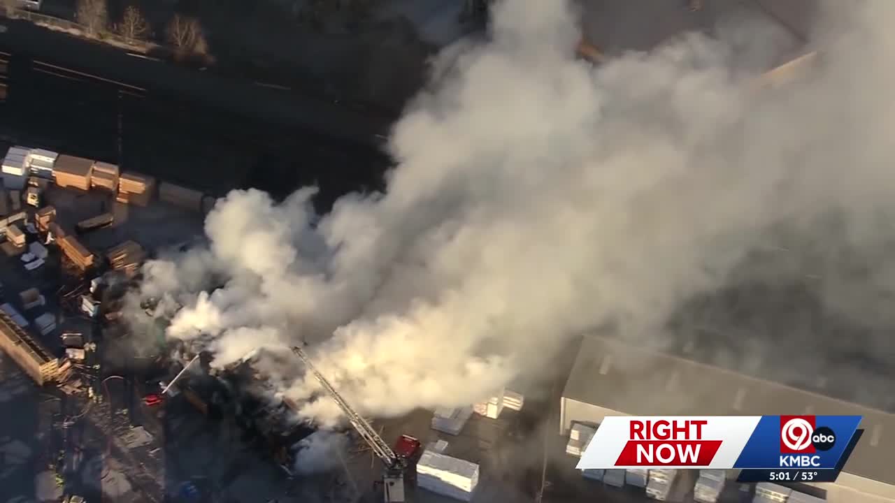 Family-owned trucking company in Kansas City suffers large fire