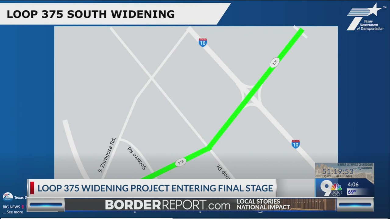 Loop 375 widening project entering final stage