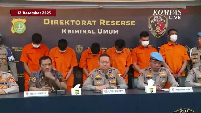 6 Tersangka Pengeroyokan di Kalibata Jalani Sidang Etik Hari Ini