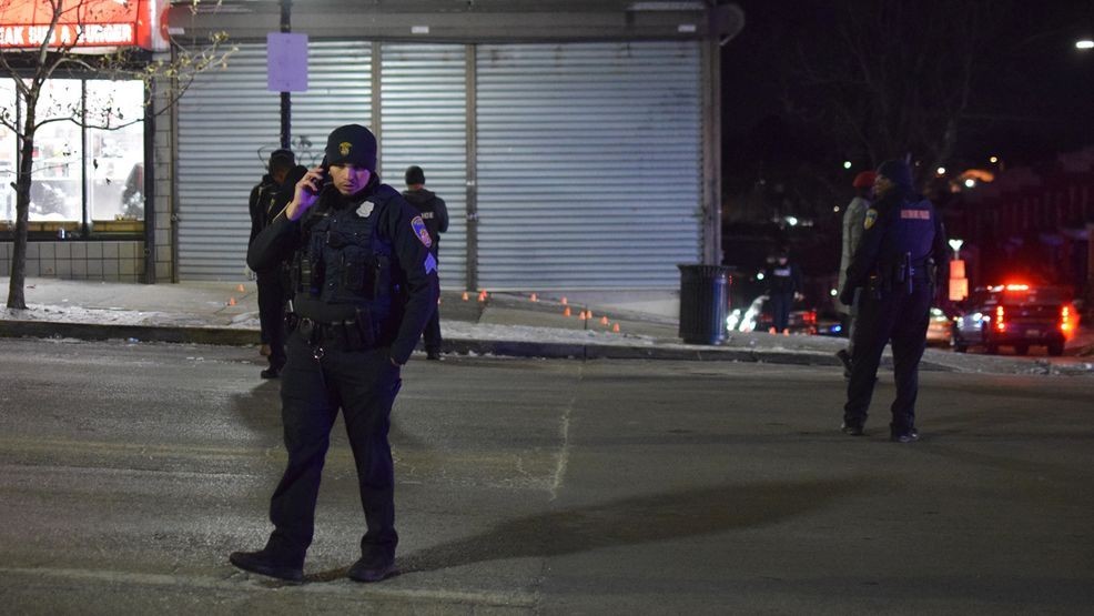 Woman dead, four men injured after mass shooting on Belair Road in ...