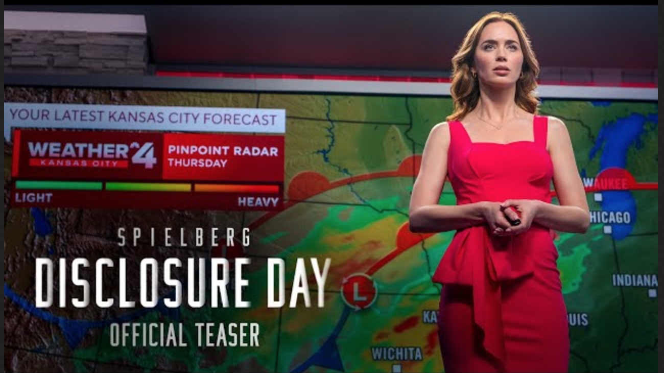 Disclosure day teaser trailer Emily Blunt, Steven Spielberg(02)