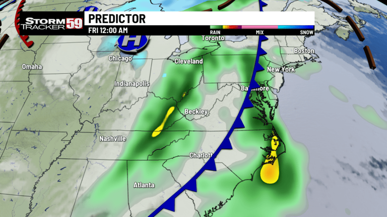 Lots of sunshine today to kick off the warming trend this week!