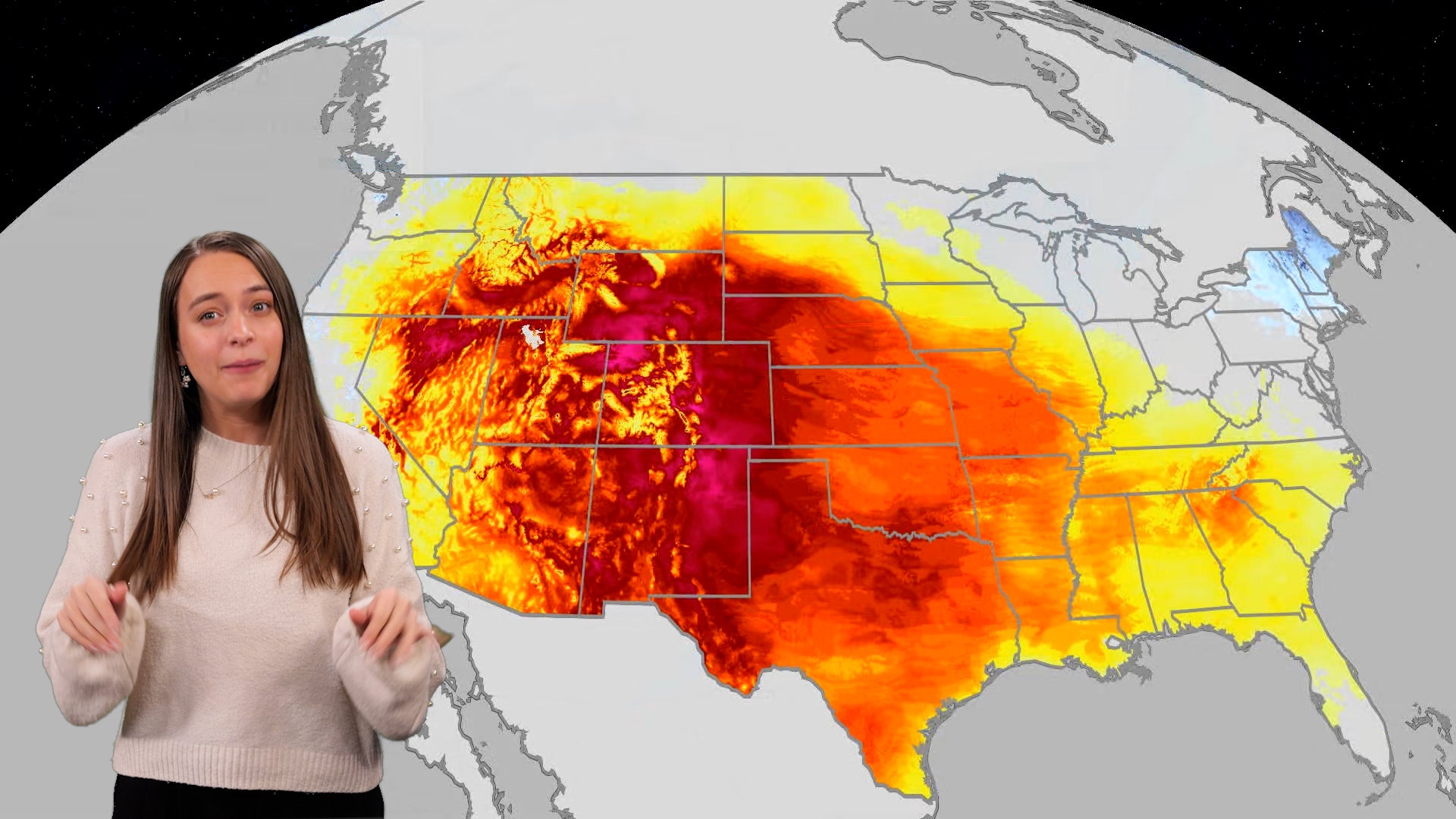 Warmer trend impacts white Christmas chances for US