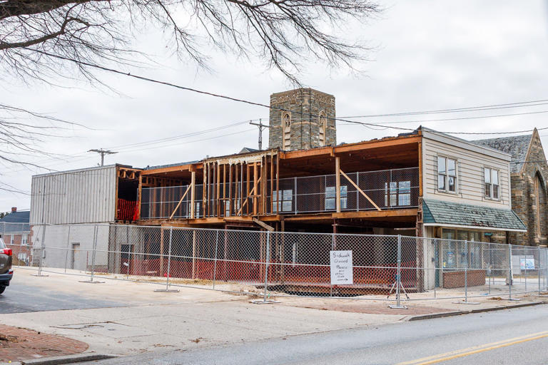 What's being built at the corner of Frederick & Centennial in Hanover?