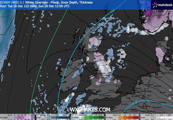 Beast from the East mapped as Britain faces 5 days of heavy snow hours ...