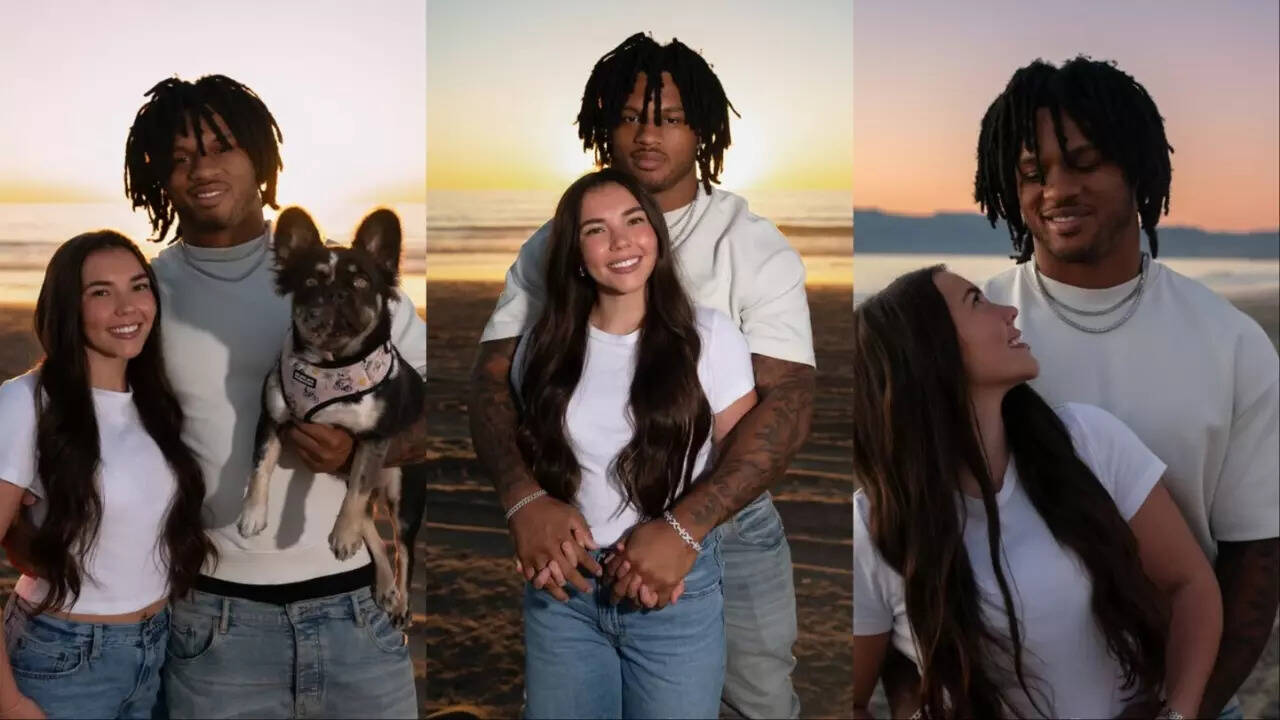 Are Omarion Hampton and Lilly Heder engaged? The couple’s new social