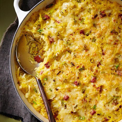 kielbasa squash casserole