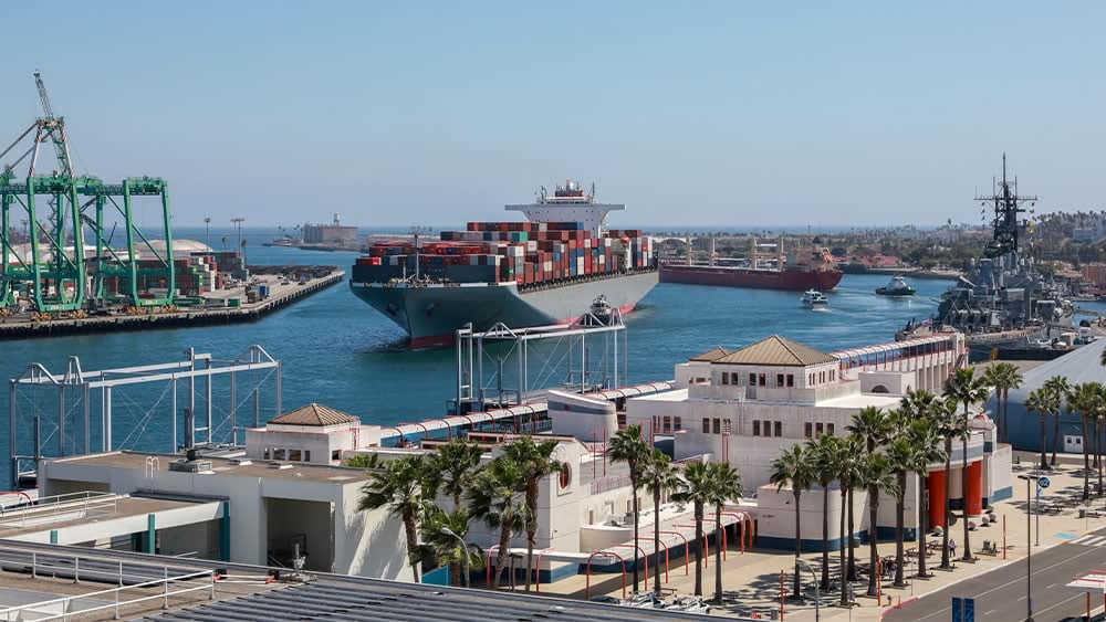 Port of Los Angeles 'feeling OK' about 2026 after 'roller coaster ...