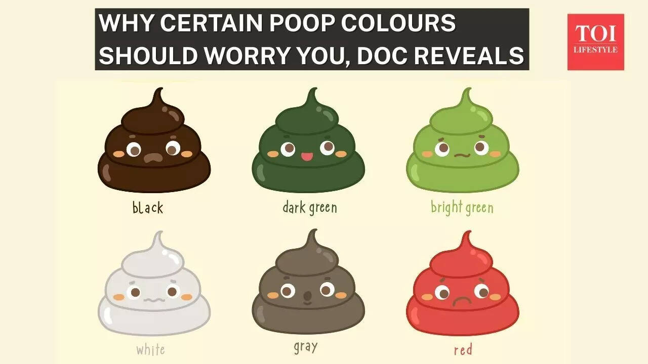 Yellow or black poop? Why certain poop colours are worrisome, doc explains