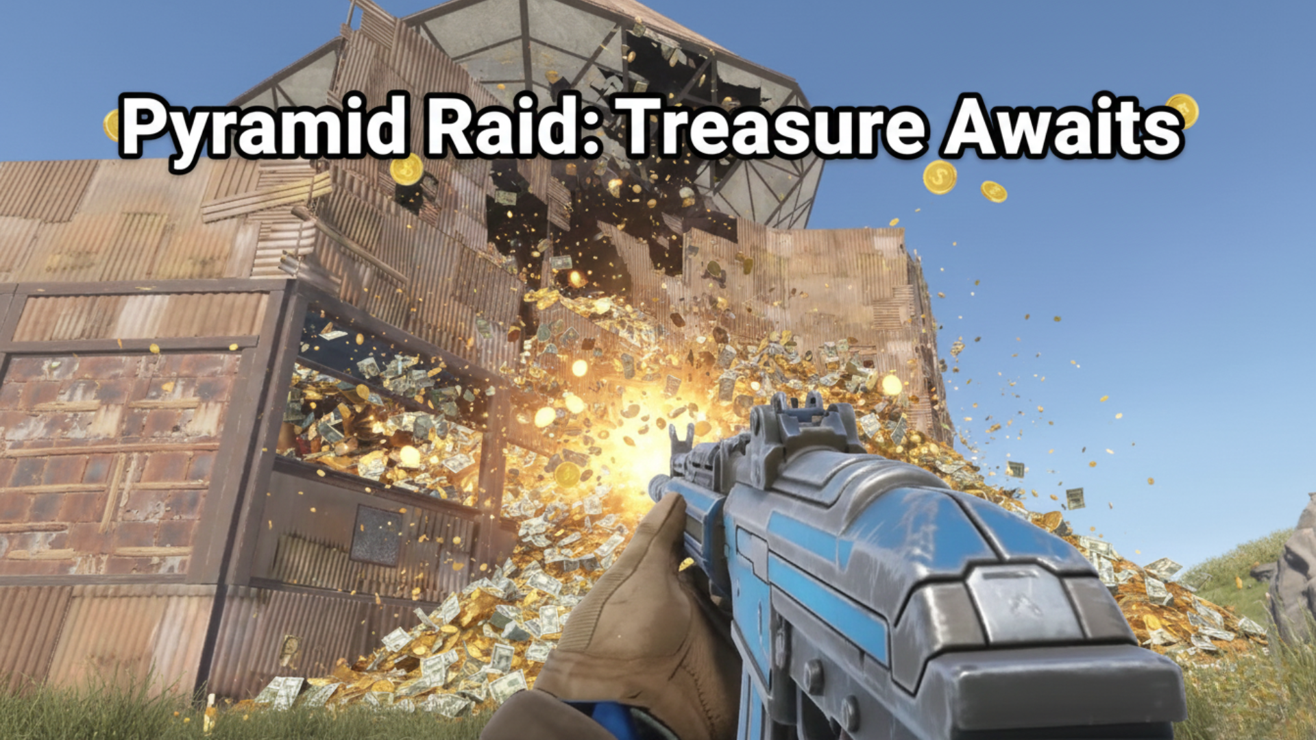 Pyramid base solo raid: Chasing the jackpot!