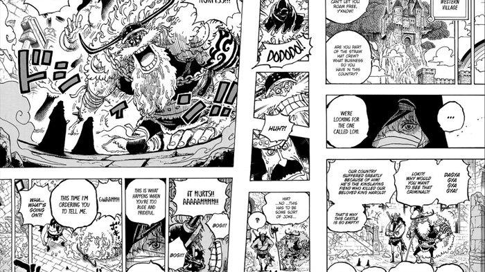 Spoiler One Piece 1169: Amukan Harald di Elbaph, Perintah Kematian Loki, Rahasia Roger