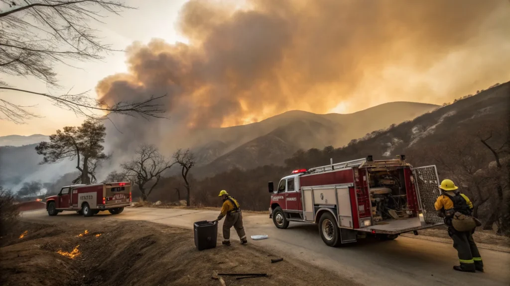 Los Angeles wildfire deaths rise amid winds