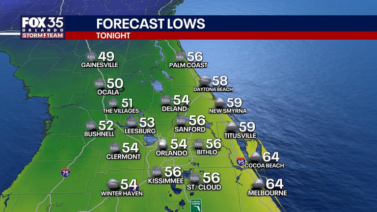Orlando weather: Warmer temperatures set to return to Central Florida