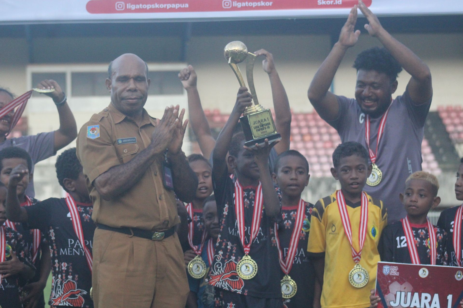 Liga Top Skor Berjalan Sukses, Gubernur Papua Beri Apresiasi