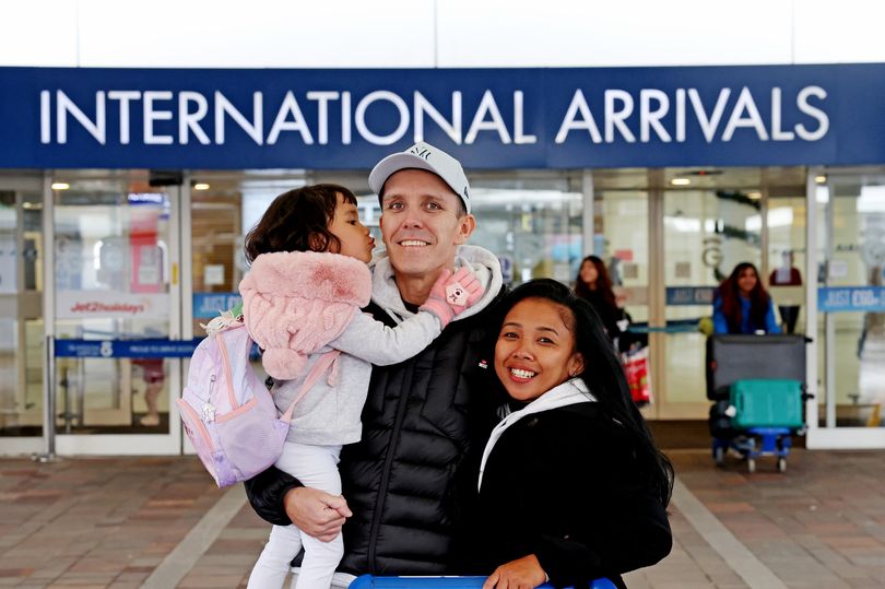Terminally ill Scots dad reunited with family after visa red tape ...