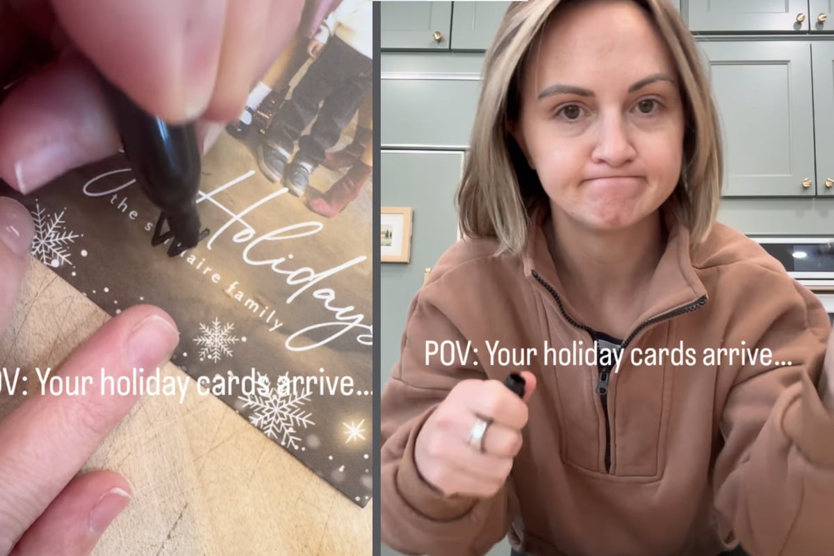 Die US-Amerikanerin hatte vergessen, ihren Familiennamen beim Bearbeiten einzutragen. Sie änderte es händisch ab.