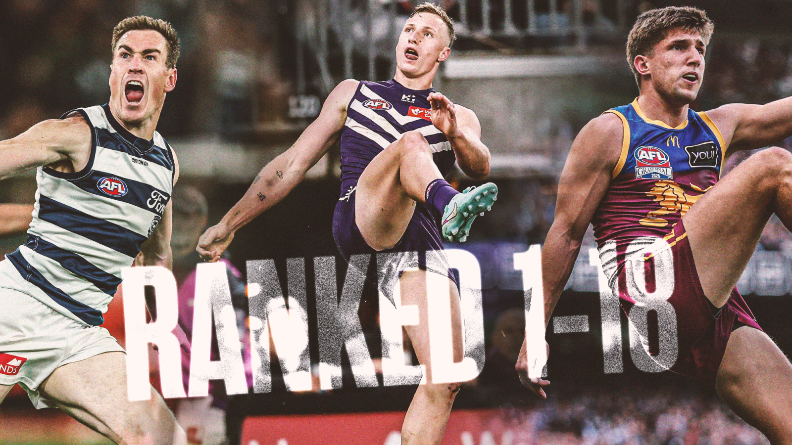 Every AFL team’s forward line ranked 1-18