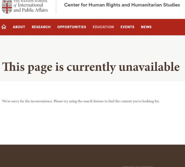 Source: Brown University website.