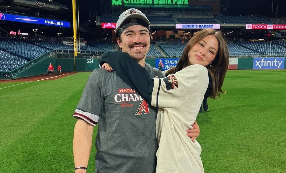 Corbin Carroll and Emma Broyles offer a rare off-field glimpse during ...
