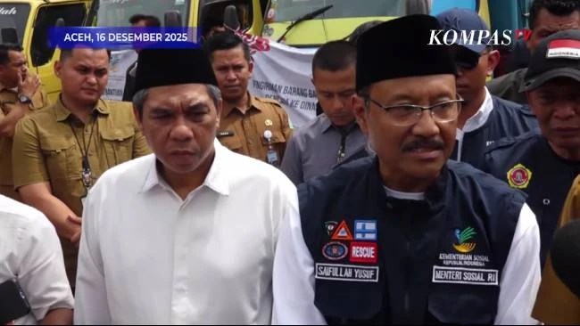 Mensos Tanggapi Warga Aceh yang Kibarkan Bendera Putih PascaBencana: Pemda Tetap Kuat dan Didukung P