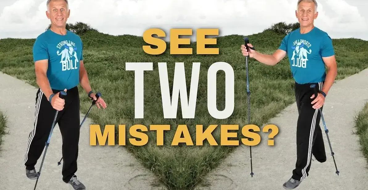 Trekking or walking poles 2 biggest mistakes!