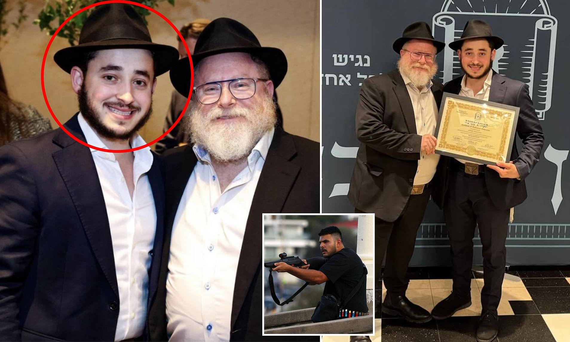 Young rabbi protected a wounded cop and used a makeshift tourniquet to ...