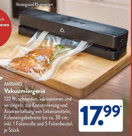 Aldi verkauft für 17,99 Euro das perfekte Gerät für alle, bei denen ständig Essen übrig bleibt