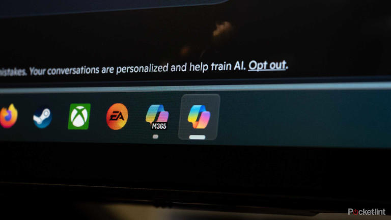 Copilot in the Windows 11 taskbar.
