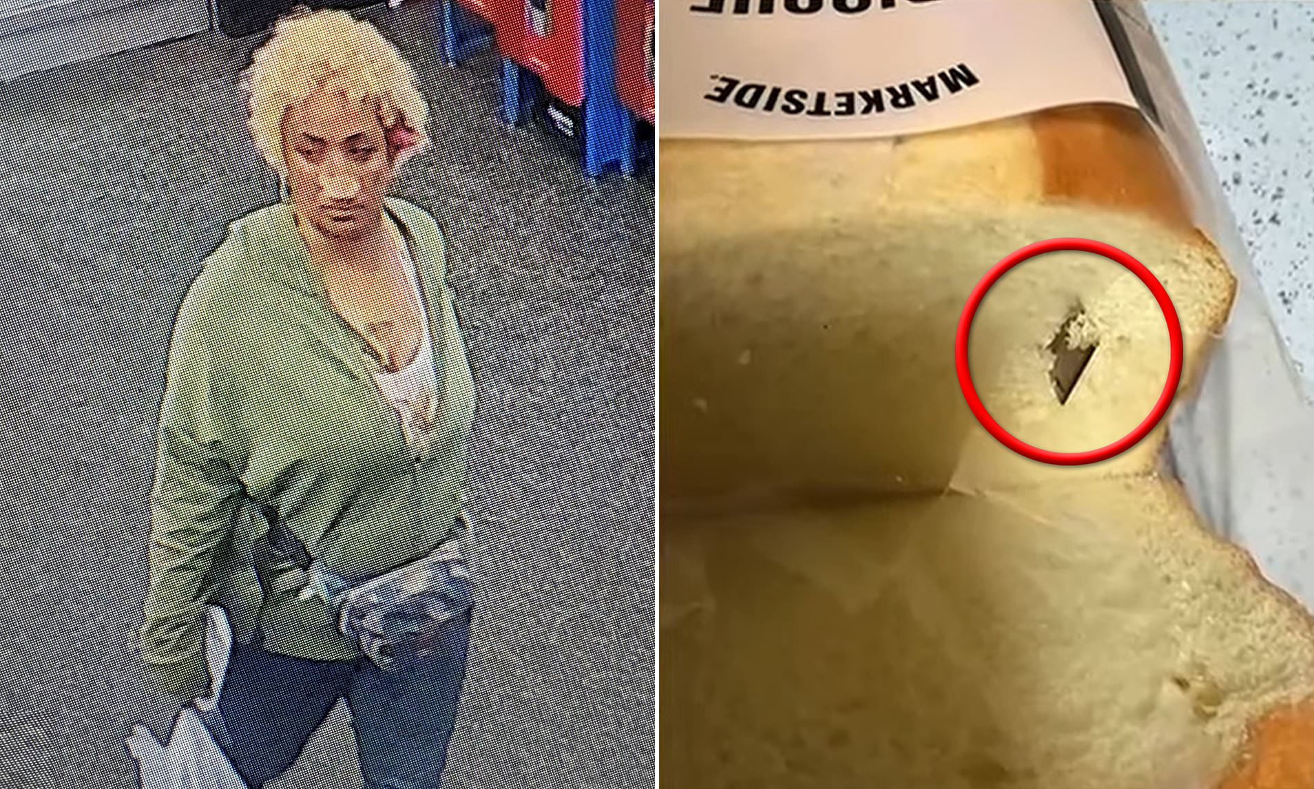 Razor blades found in bread from Walmart sparks panic as 'person of ...