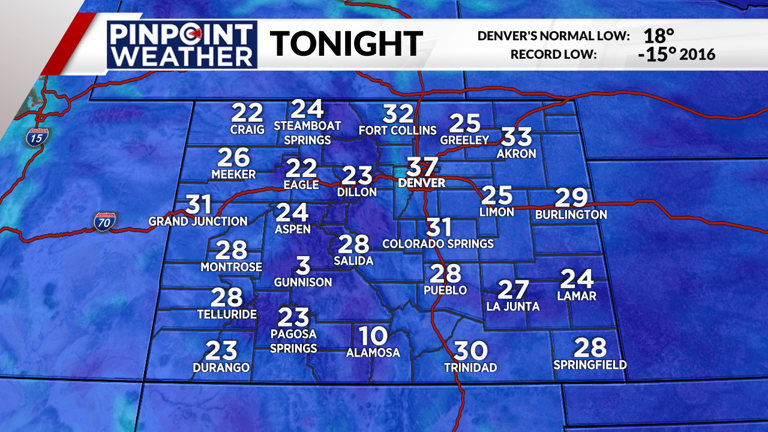 Denver weather: Strong wind and increased fire danger Wednesday