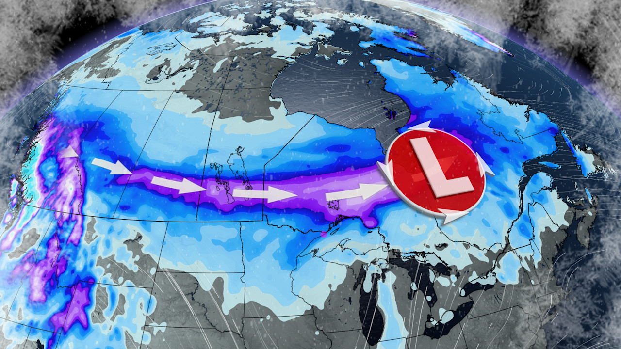 Massive, 4,000-km, cross-country low brings alerts from coast to coast