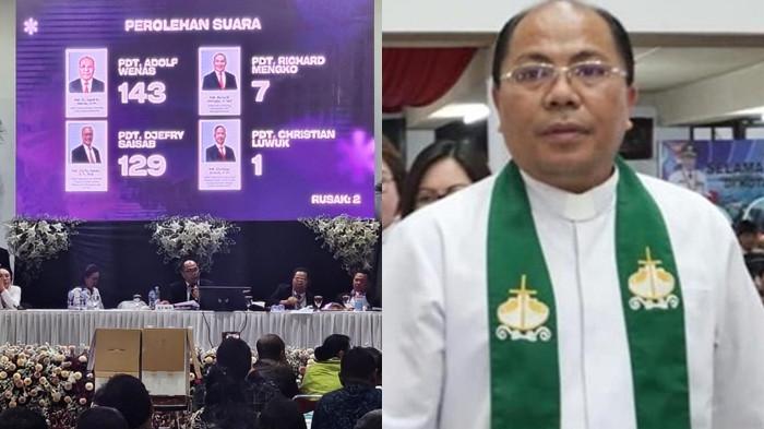 Ketua BPMS GMIM Terpilih, Pdt Adolf Wenas: Tanda Kita Sudah Menyatu