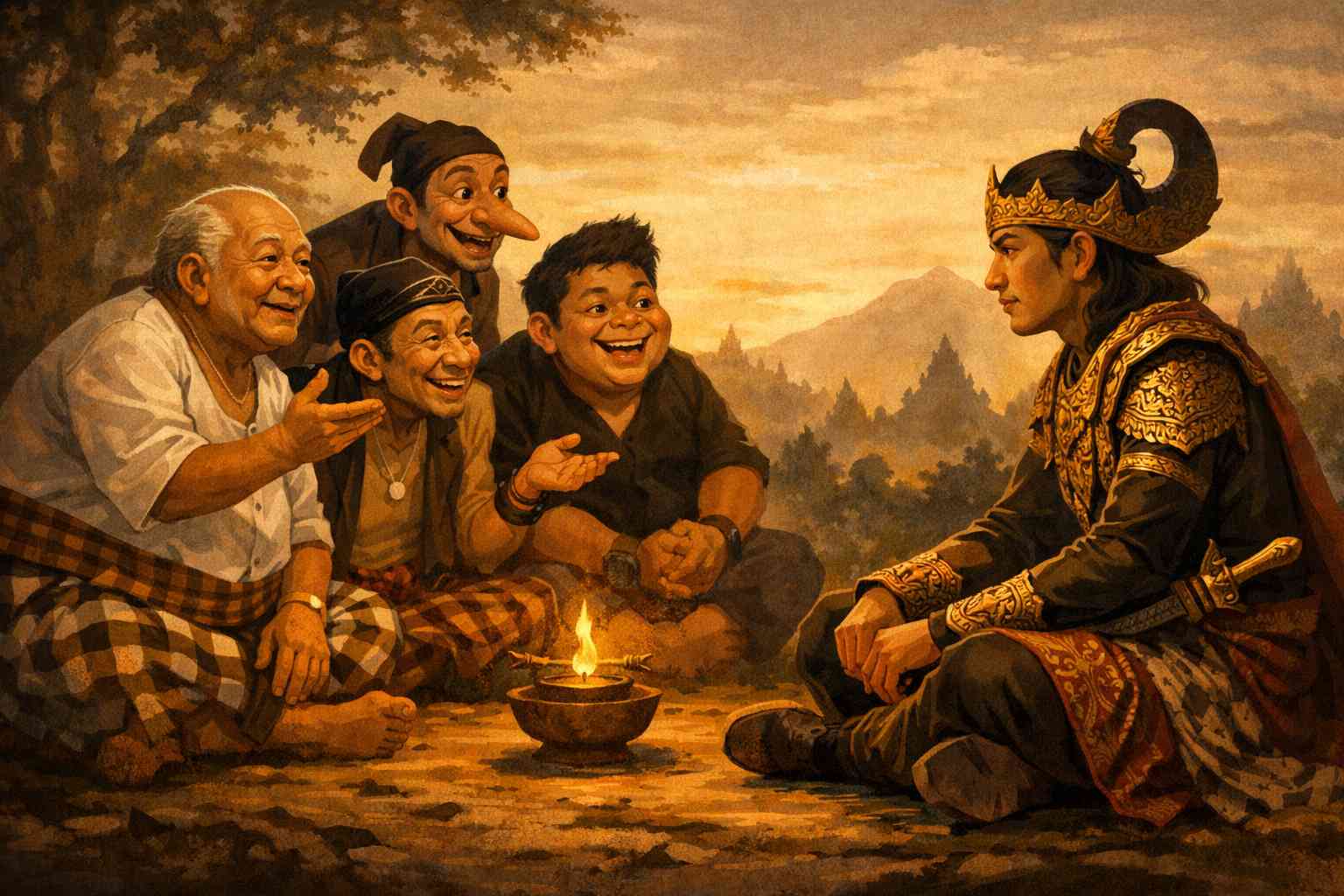 Saya Belajar Bijak dari Punakawan, Bukan Tokoh Utama