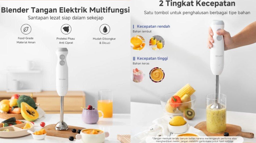 Daftar Harga Hand Blender di Bawah 500 Ribu: Praktis untuk Saus, Smoothie, dan MPASI