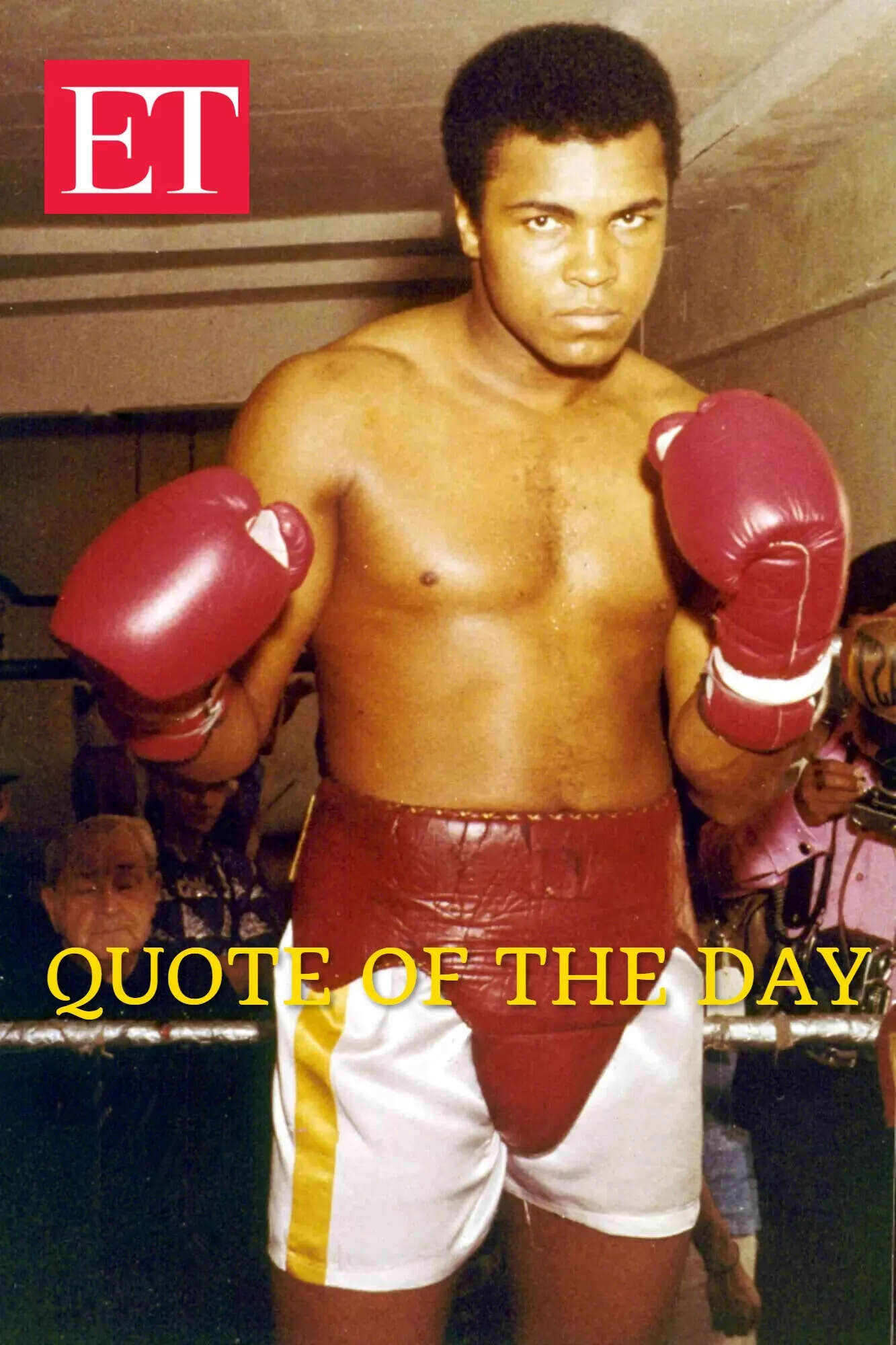 Quote of the day by Muhammad Ali: 'If my mind can conceive it'