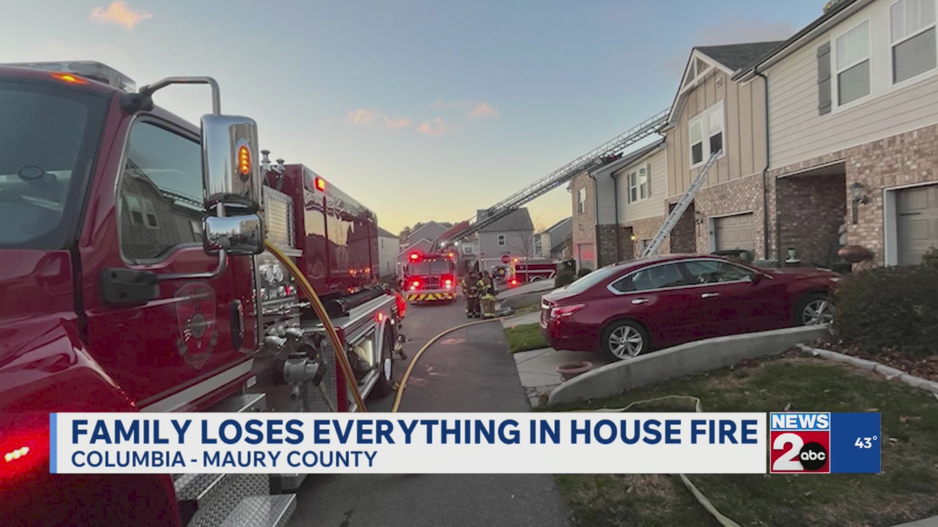 Family loses everything in house fire