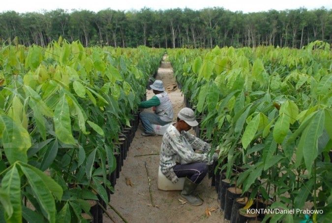 Harga melonjak, BEI hentikan perdagangan saham Bakrie Sumatera Plantations (UNSP)