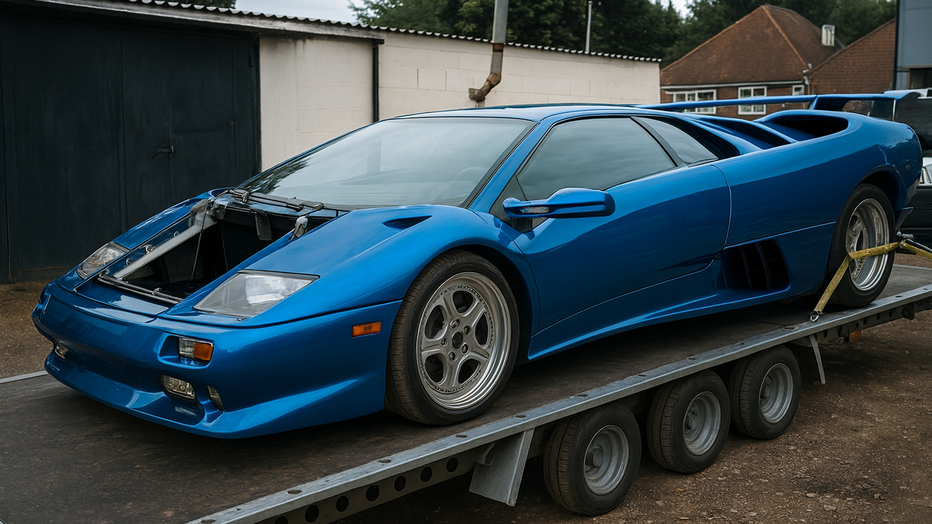 The fake Lamborghini Diablo finally lands in the UK