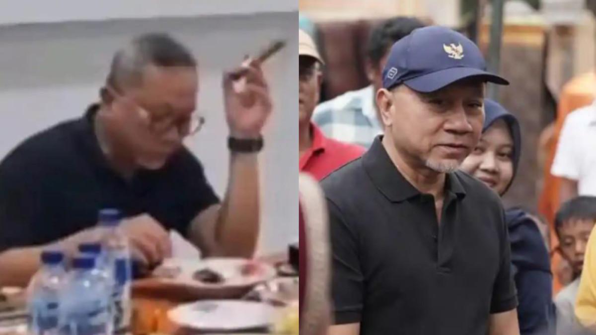 Zulkifli Hasan Dikritik Makan Mewah dan Isap Cerutu, PAN: Punya Penyakit Hati