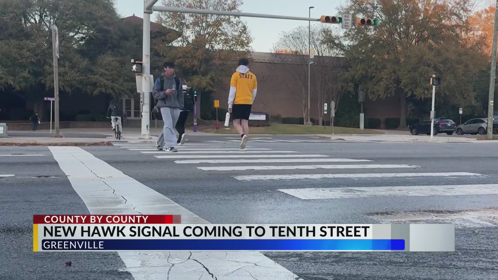 NCDOT to install HAWK safety signal near ECU student center