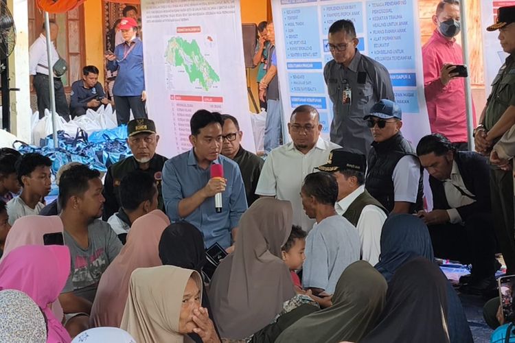 Gibran Berangkat ke Gayo Lues Aceh dengan Helikopter dari Medan