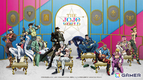 THE☆JOJO WORLD」承太郎、ジョルノら12名の新規描きおろしグッズが
